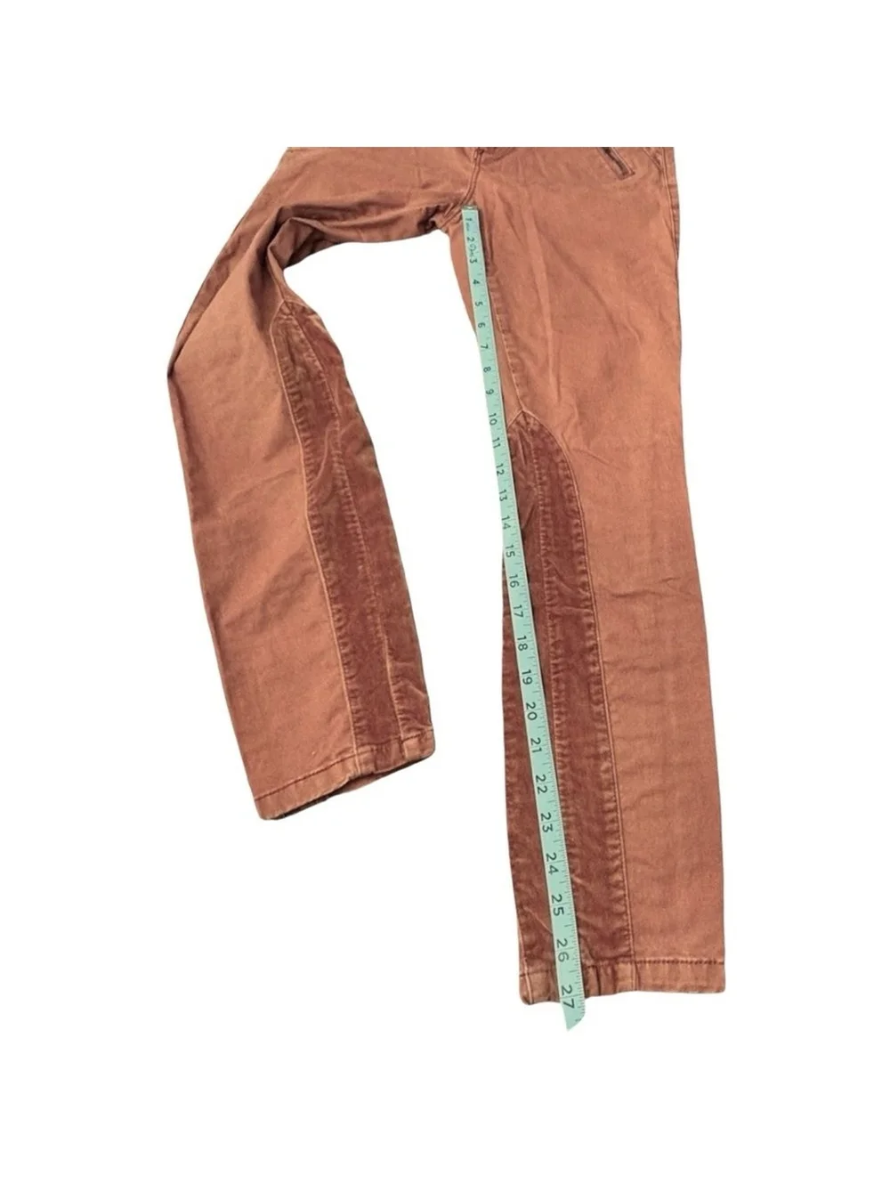 Pilcro and the Letterpress Anthropologie Brown Riding Pants Velvet Women’s 6